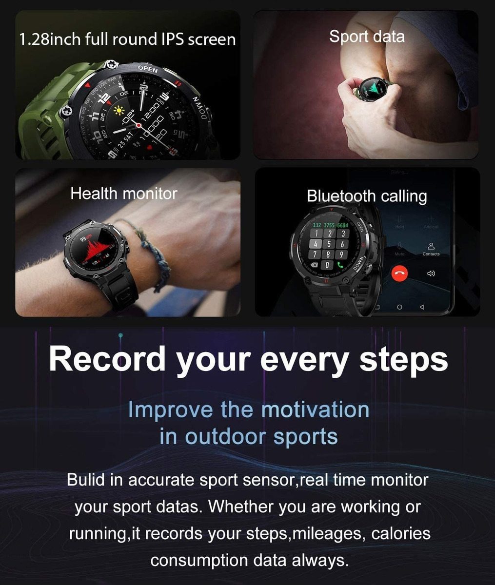 Relógios Inteligentes Fitness Tracker Smartwatch For - Imagem 6