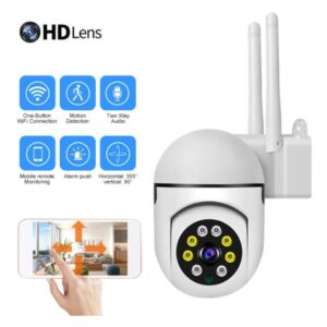 Câmera Externa 5g Hd 1080p Wifi Ip Ptz Infrared 360º.