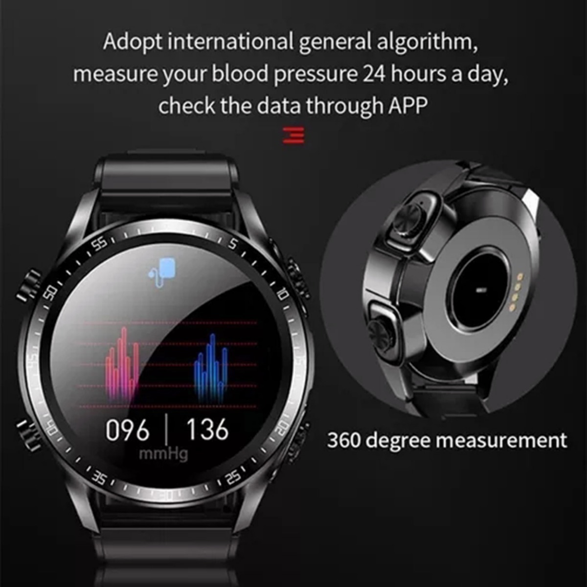 Smart Watch Tws 2 Em 1 Fones De Ouvido Sem Fio Bluetooth - Imagem 5