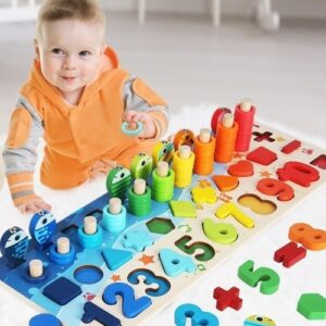 Matemática Pesca Contagem Jogo Magnético Educação Infantil
