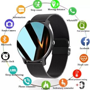 Smartwatch Bluetooth Esporte Impermeável Homens Mul