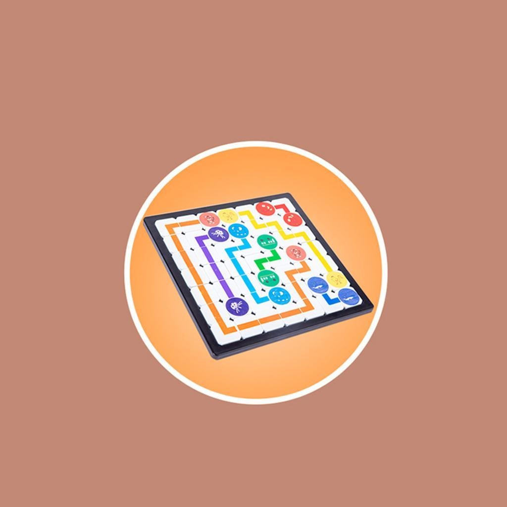 Jogo De Correspondência De Rota De Madeira Brinquedos De - Imagem 10