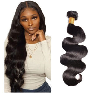 Aplique De Cabelo Humano Da Onda De Água De 65cm 100g