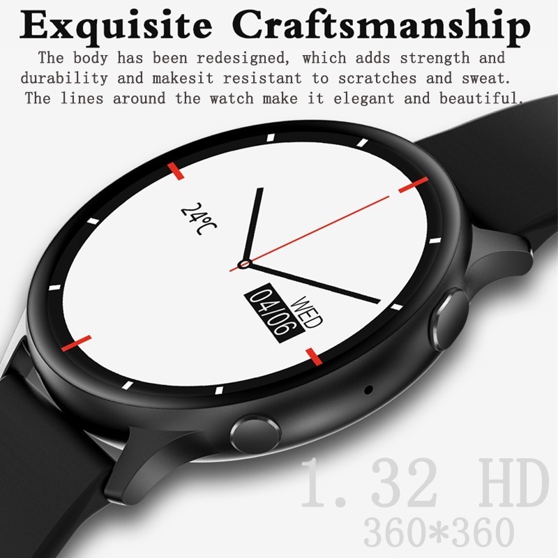 Smartwatch Bluetooth Call Monitoramento De Temperatura Corpo - Imagem 2