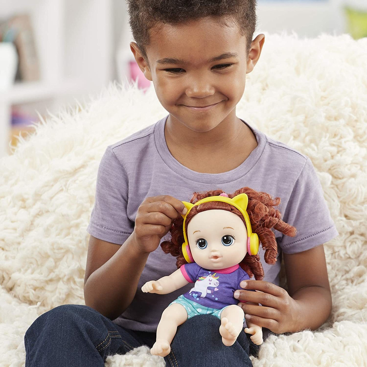 Littles By Baby Alive Carry N Go Squad Little Zoe Vermelho E - Imagem 3