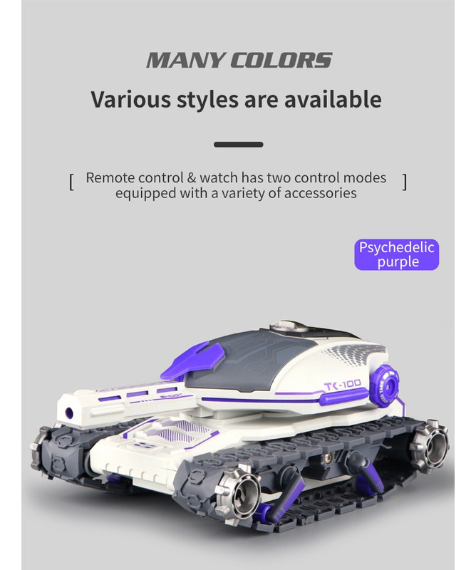 Carro De Brinquedo Tanque De Controle Remoto Para Crianças - Imagem 11
