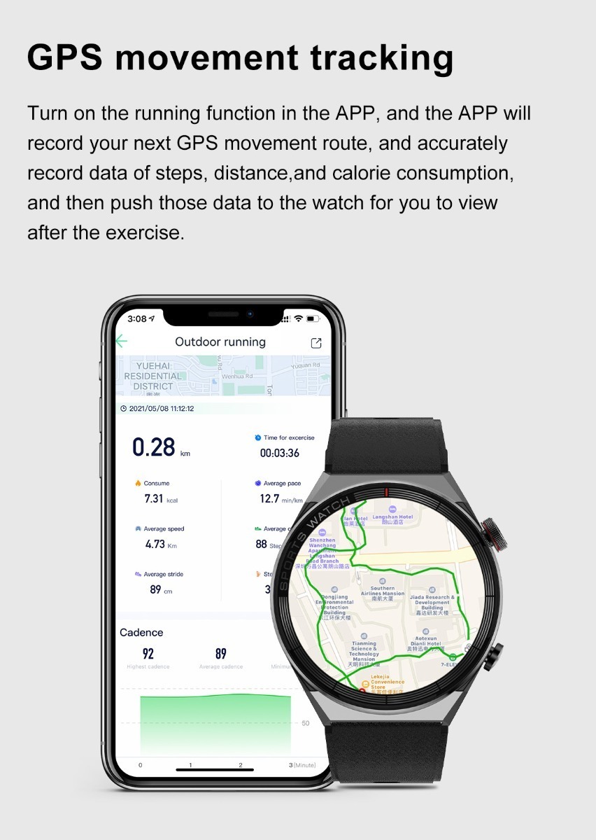 Smartwatch Para Homens Mulheres Tracker Fitness - Imagem 14