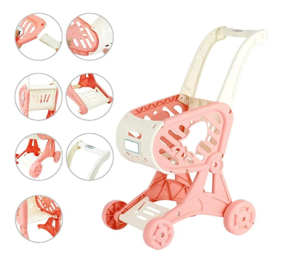 Carrinho De Compras De Simulação Infantil P Sk1p Play House - Imagem 13