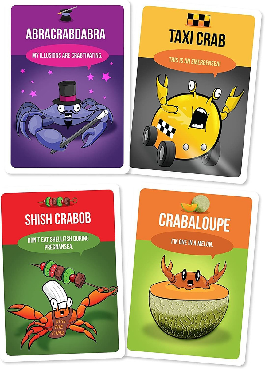 Jogo De Cartas Youve Got Crabs By Exploding Kittens - Imagem 2