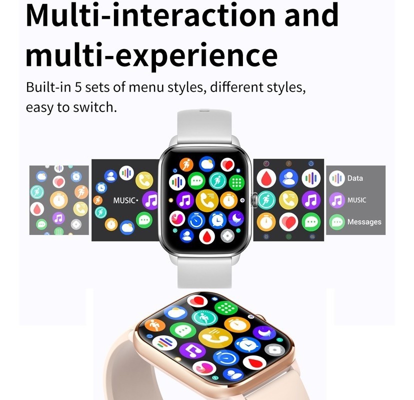 Smartwatch Bluetooth Voice Assistant Smart Watch Men 1.9 - Imagem 13