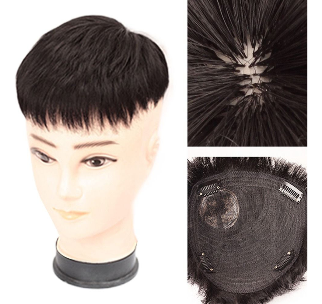 Peruca Masculina Increase Hair Top Hair Patchsintética Fibra - Imagem 10