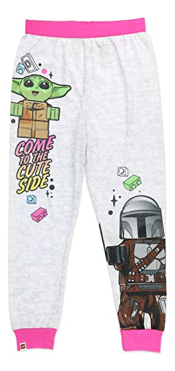Pijama Feminino Lego Star Wars Grogu Baby Yoda De 2 Peças - Imagem 2