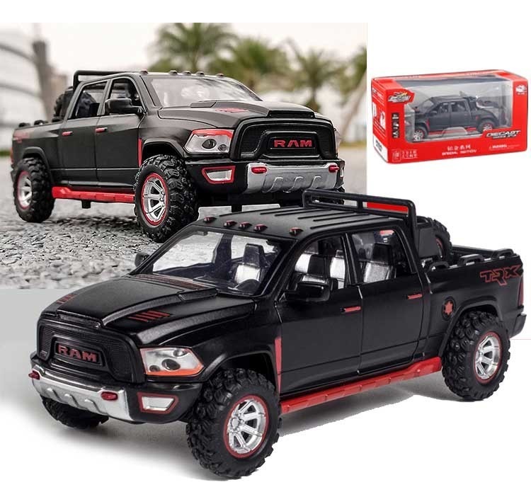 Modelos De Carros De Liga Leve 1:32 Para Dodge Ram Trx - Imagem 8