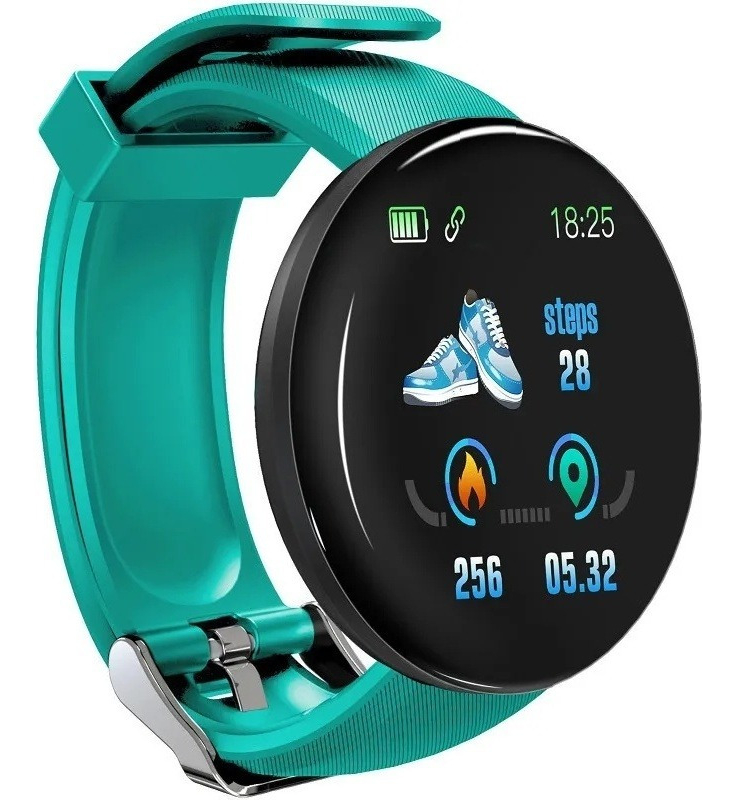 10 Smartwatches Atacado Relógios Tela Redonda Fornecedor D18 - Imagem 10