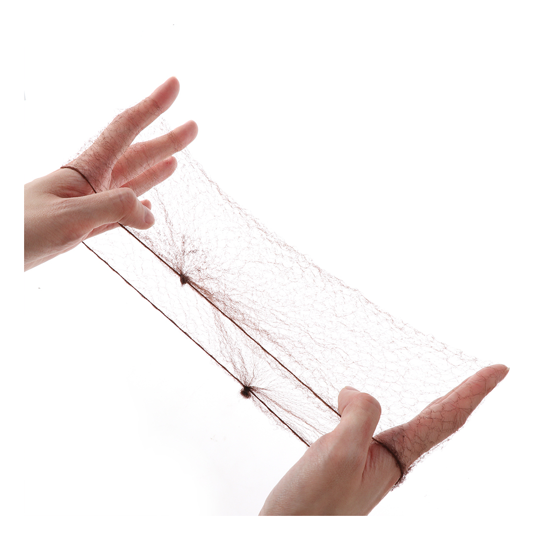 Rede De Peruca De Malha Fina Invisible Hair Nets Bun Coverne - Imagem 11