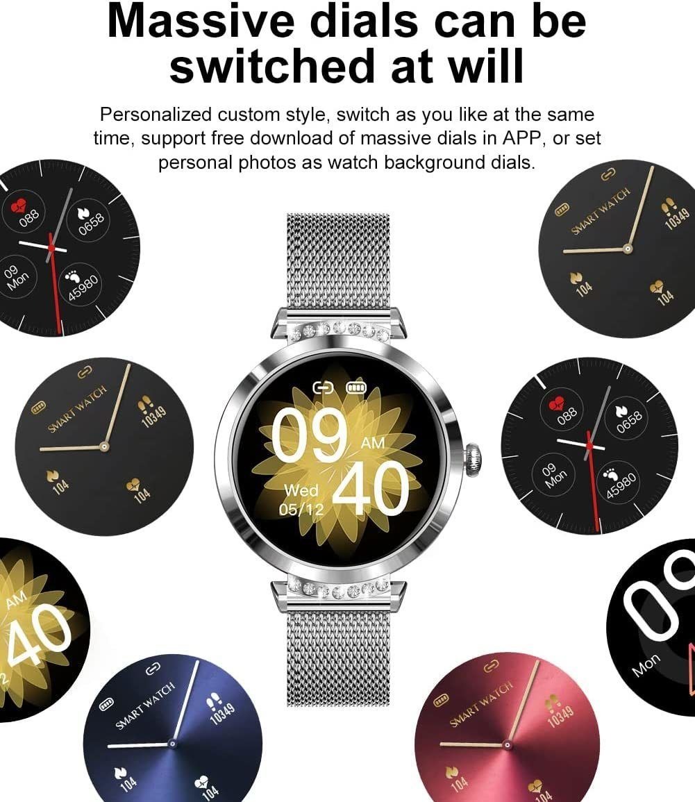 Rastreador De Atividades Esportivas Femininas Smart Watch - Imagem 13