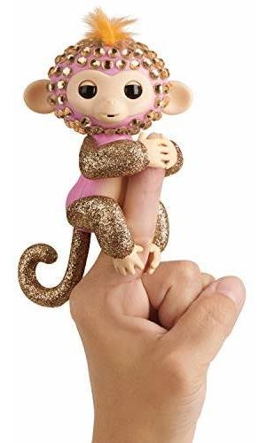 Wowwee Fingerlings Macacos Fingerblings Glimmer Pinkrose