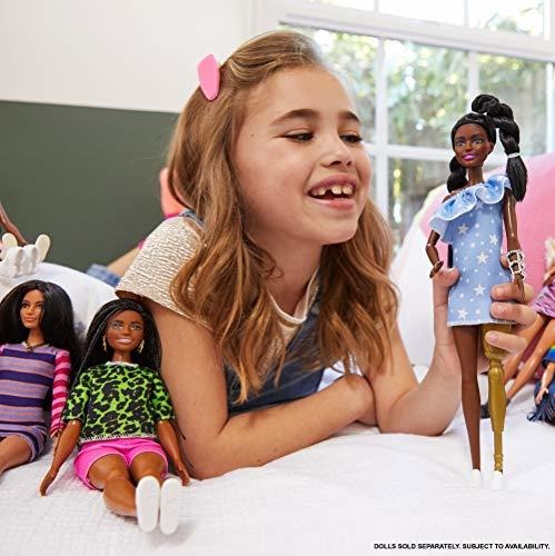 Boneca Barbie Fashionistas 146 Com 2 Tranas Torcidas - Imagem 8