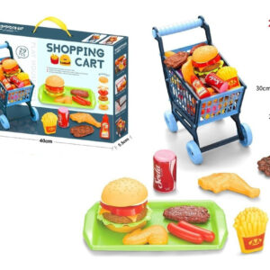 Kit 32 Cozinha Infantil Brinquedo Hambúrguer Yakiniku
