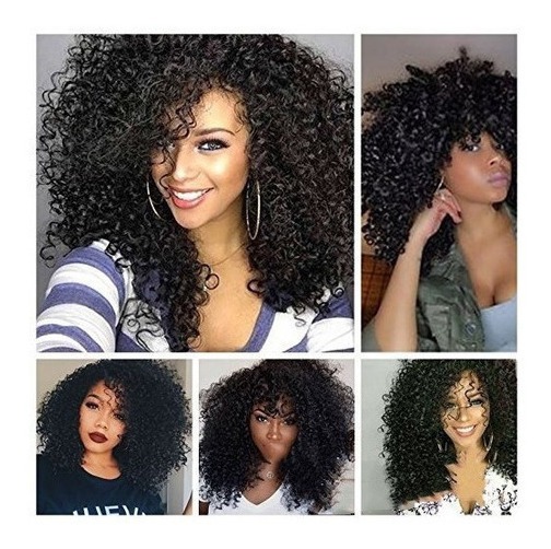 Peruca Cabelo Encaracolado Curto Moda Feminina Europeia - Imagem 2