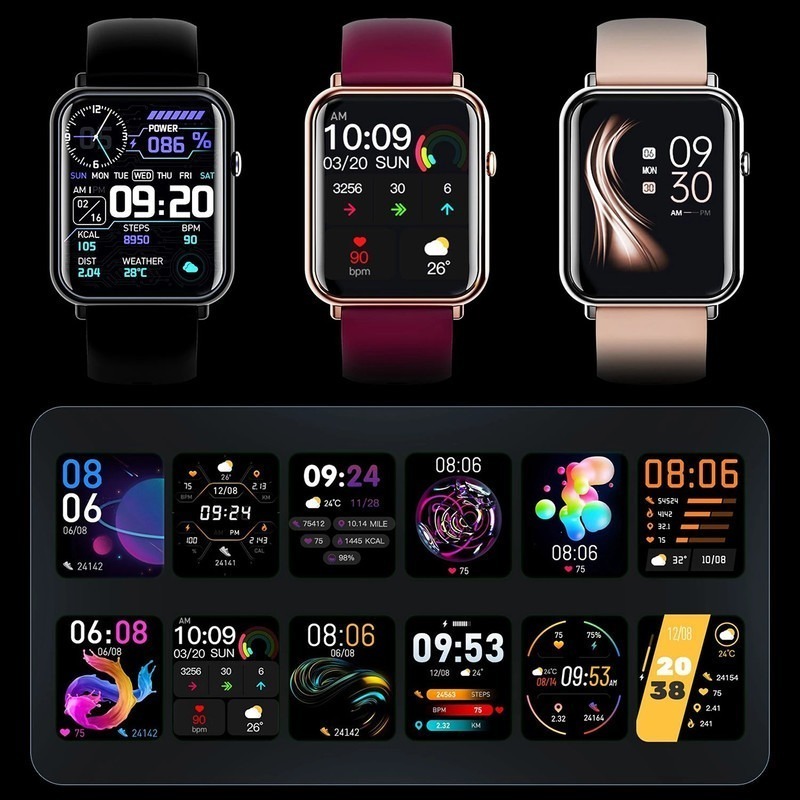 Reloj Inteligente Deportivo Para Mujer Q19 Pro Para Xiaomi H - Imagem 9