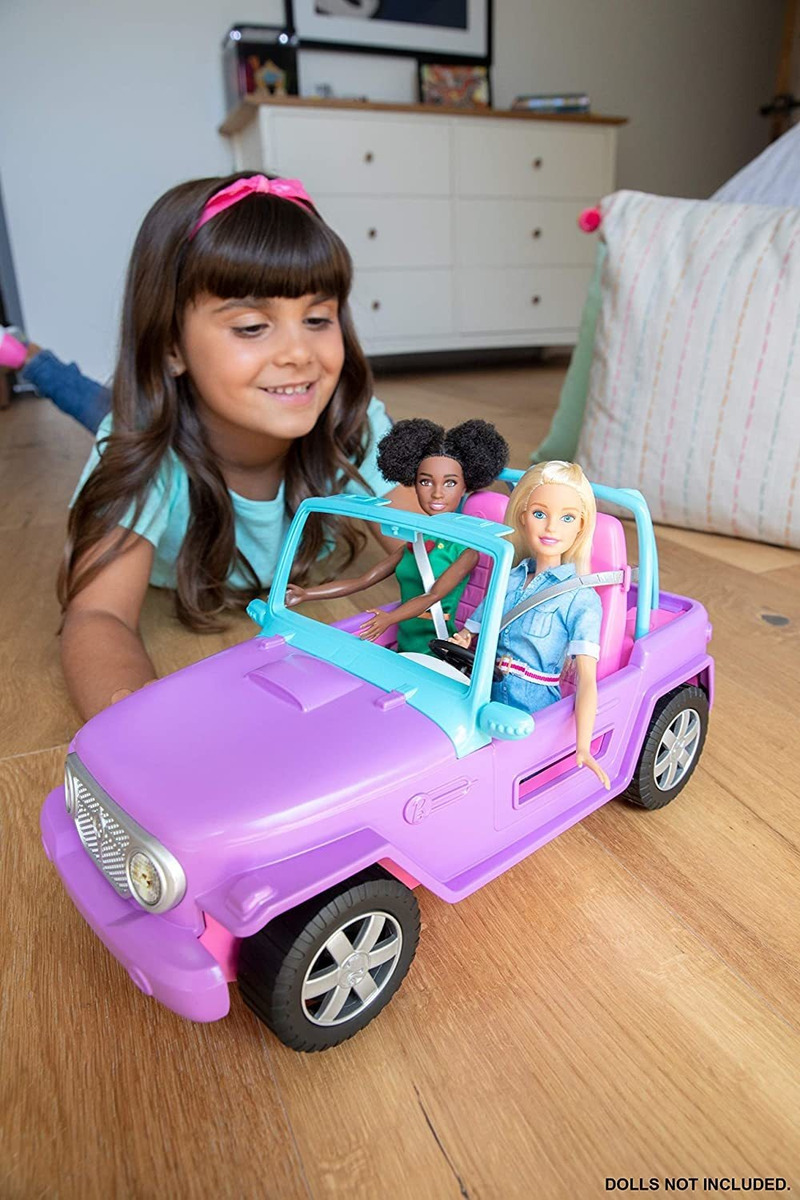 Veículo Off-road Barbie Com Rodas Rolantes - Imagem 2