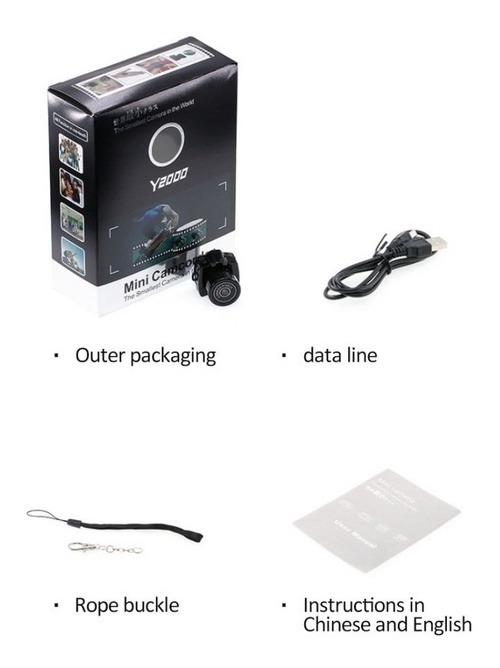 Câmera 360 Mini Câmera Espia Wifi - Imagem 8