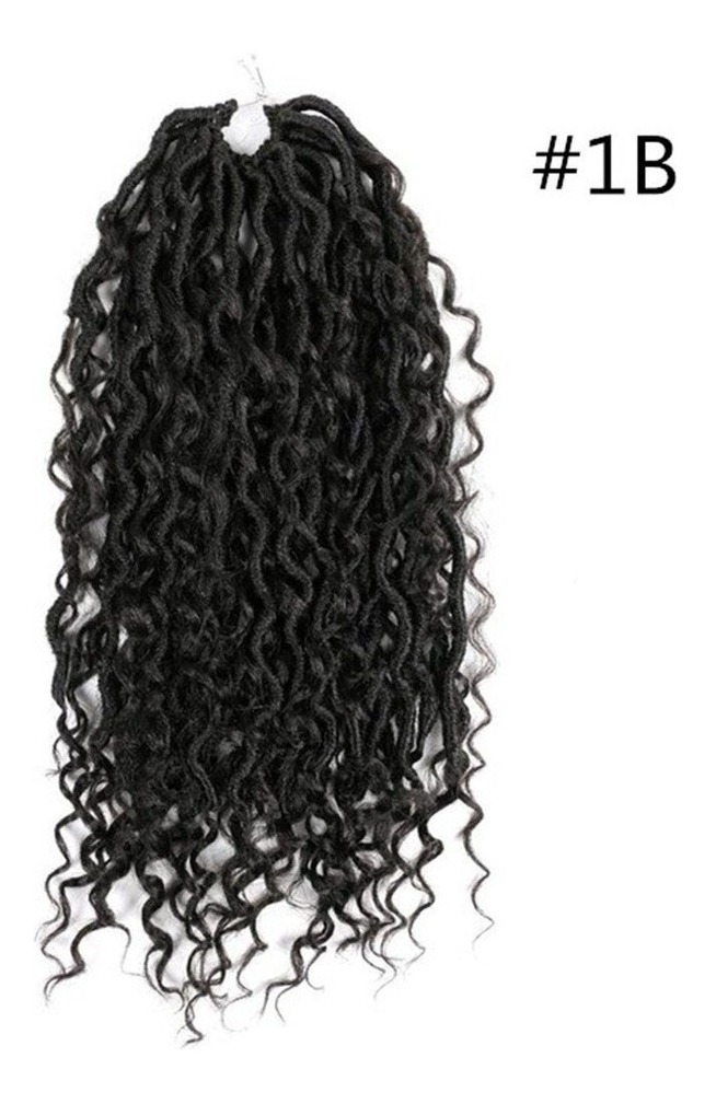 Crochet Cabelo Peruca Tranças Sintéticos Extensão Da Trança - Imagem 7