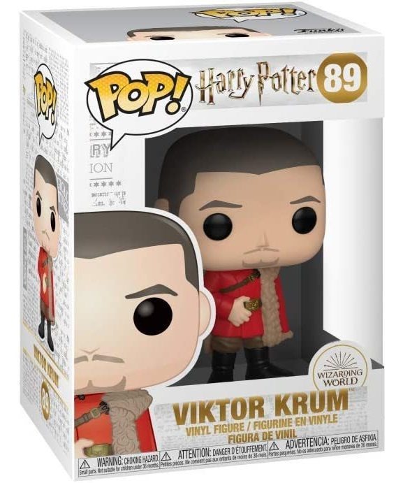 Funko Pop! Filmes: Harry Potter - Viktor Krum (natal) - Imagem 2