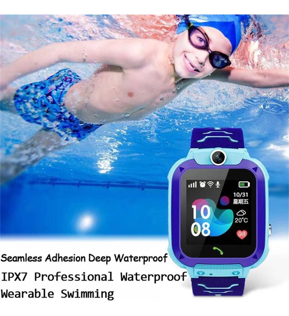 Smartwatch Infantil Q12 Sos Com Cartão Sim À Prova - Imagem 6
