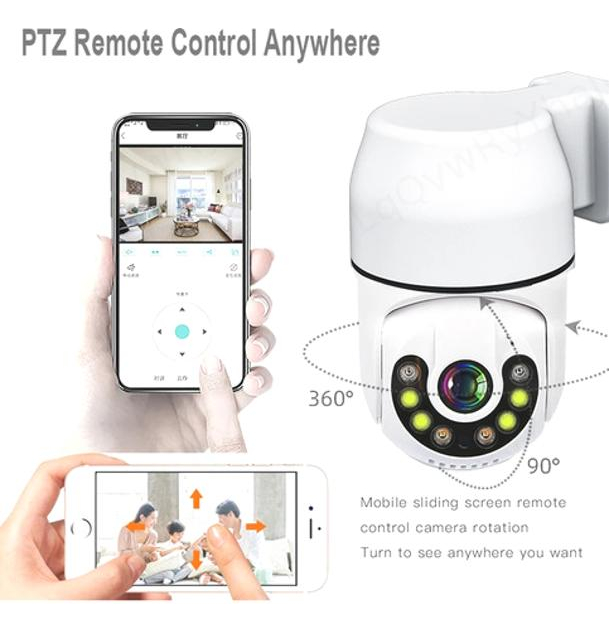 Câmera De Tomada De Parede Wifi 360° 1080p Câmeras De Vigilâ - Imagem 6