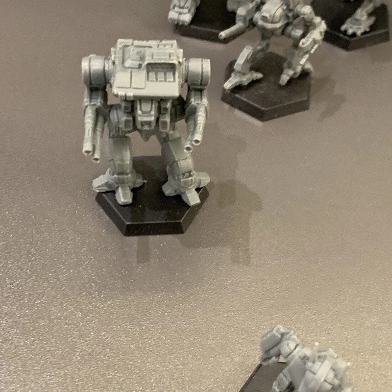 5 Unidades Aleatórias De Battletech Mech Warriors Robôs Lege - Imagem 6