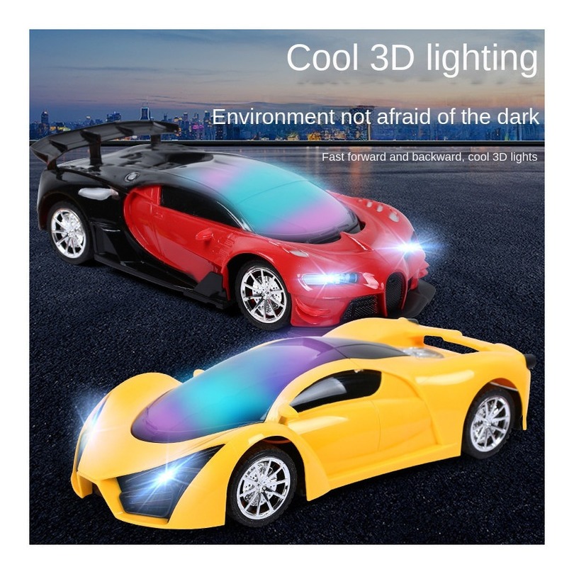 Brinquedo De Carro Com Controle Remoto Sem Fio De Quatro Via - Imagem 4