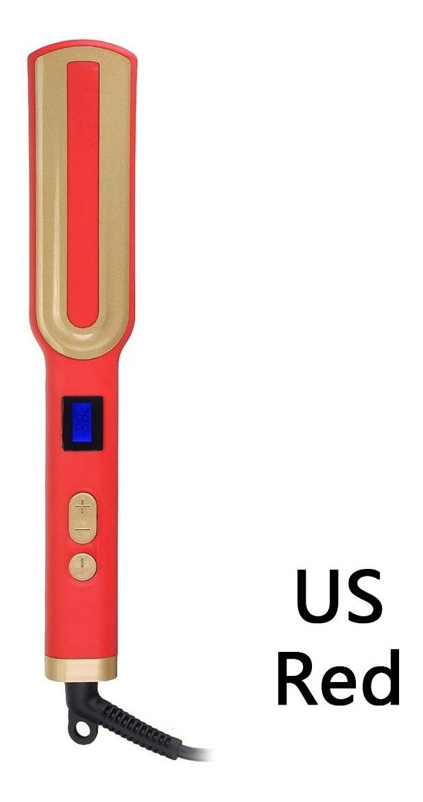 Máquina De Alisamento De Ferro Led Hot Comb - Imagem 14