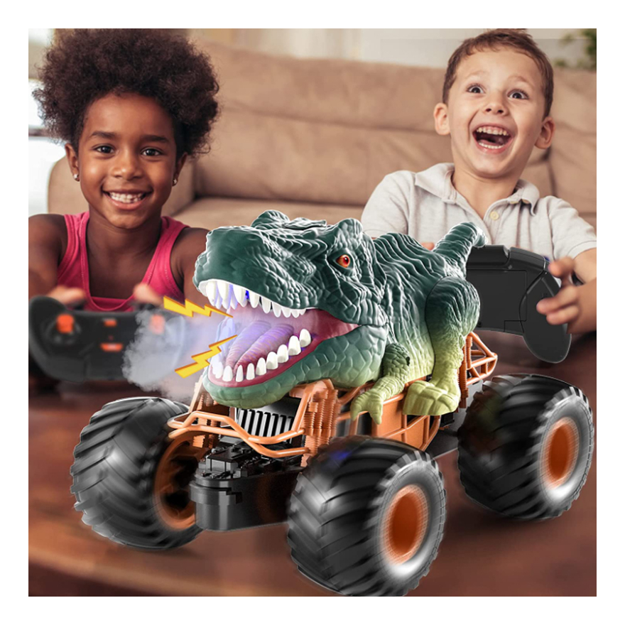 Brinquedo De Controle Remoto Para Veículos De Dinossauro Off - Imagem 17