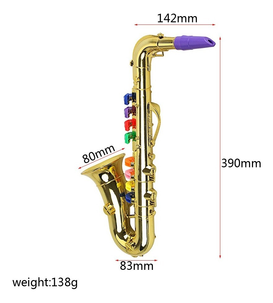 Saxofone Instrumento Musical Crianças Crianças Ferramenta - Imagem 2