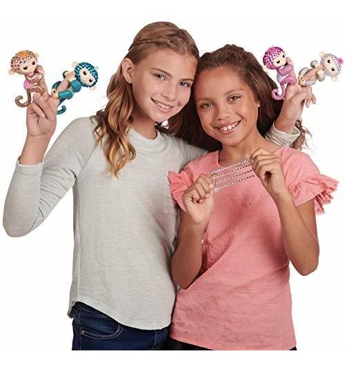 Wowwee Fingerlings Macacos Fingerblings Glimmer Pinkrose - Imagem 4