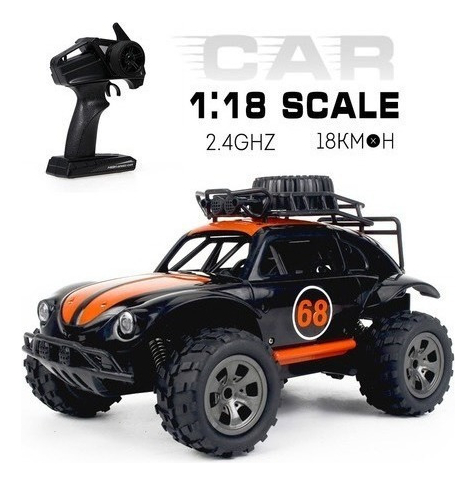 New Beetle Rc Carro De Alta Velocidade Off-road 1/18 Rc Toy - Imagem 2