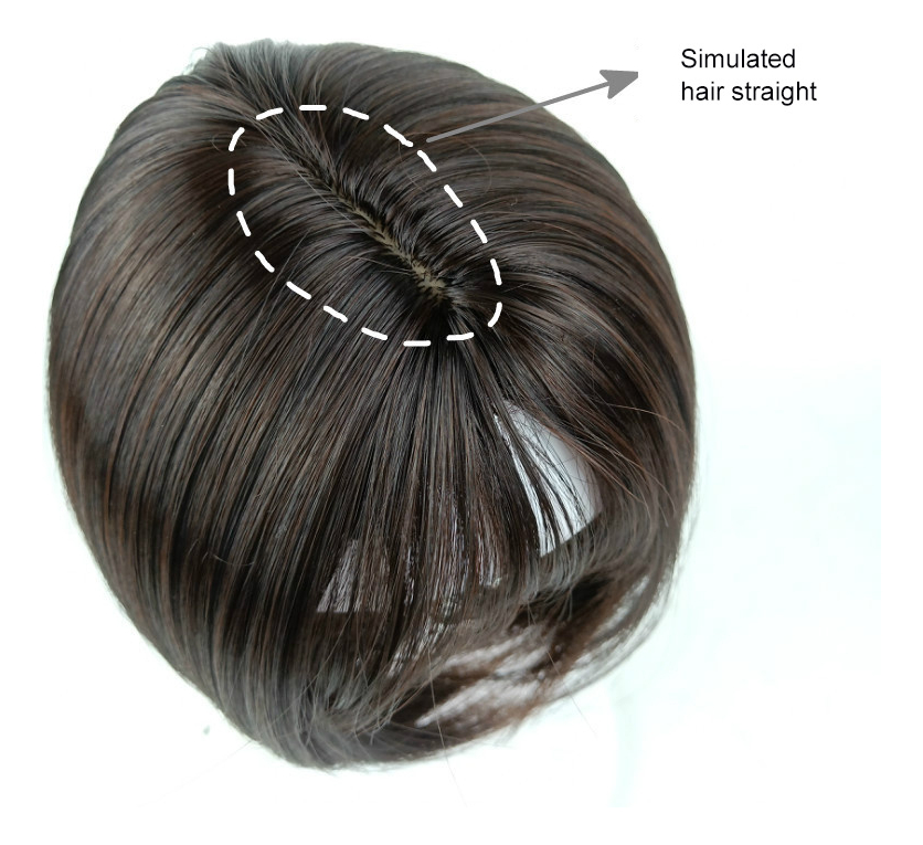 Peruca De Cabelo Curto Clips-on De 25 Cm Para Substituição D - Imagem 3