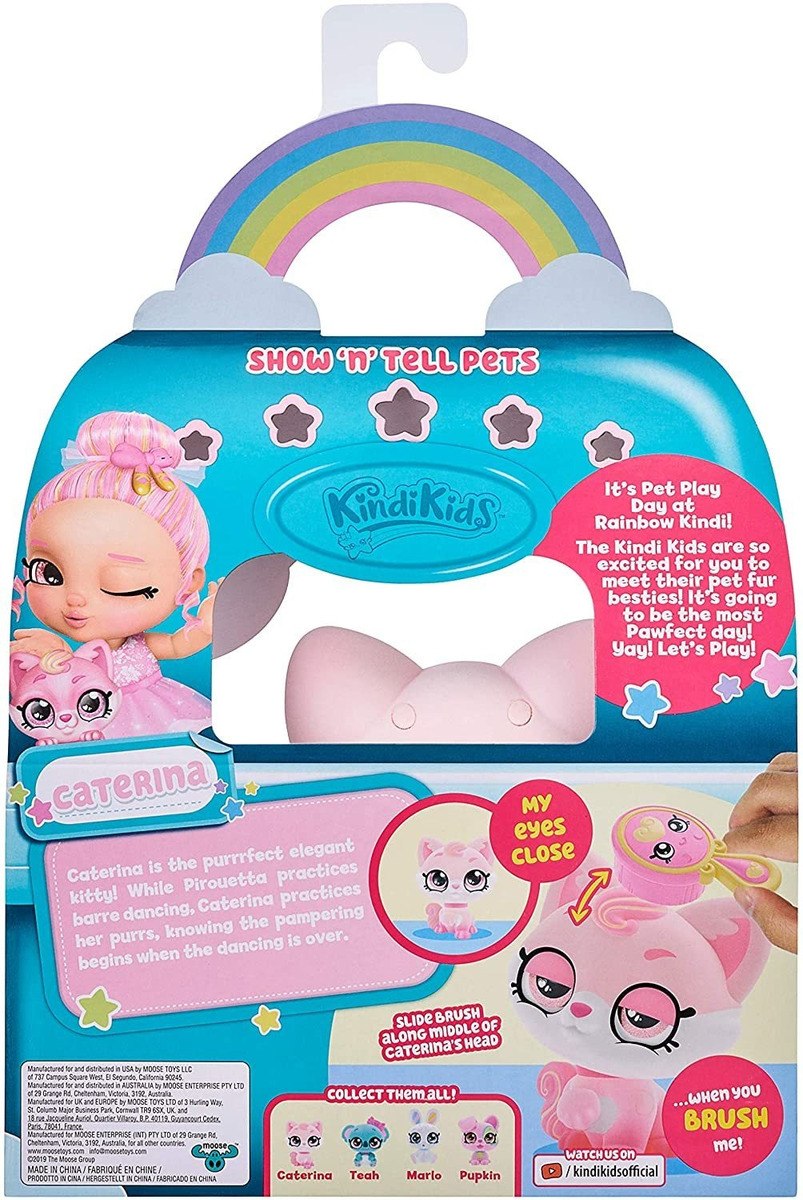 Boneco Kindi Kids Show N Tell Animais De Estimao O - Imagem 7