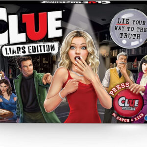 Clue Liars Edition Jogo De Tabuleiro Murder Mystery Game Kid