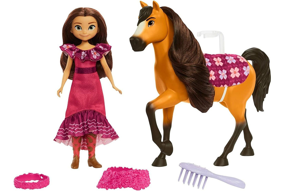Boneca Da Sorte Mattel Spirit Untamed Miradero Festival 7in - Imagem 5