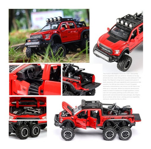 Carro De Brinquedo Infantil 1:28 Modelo Caminhonete - Imagem 4