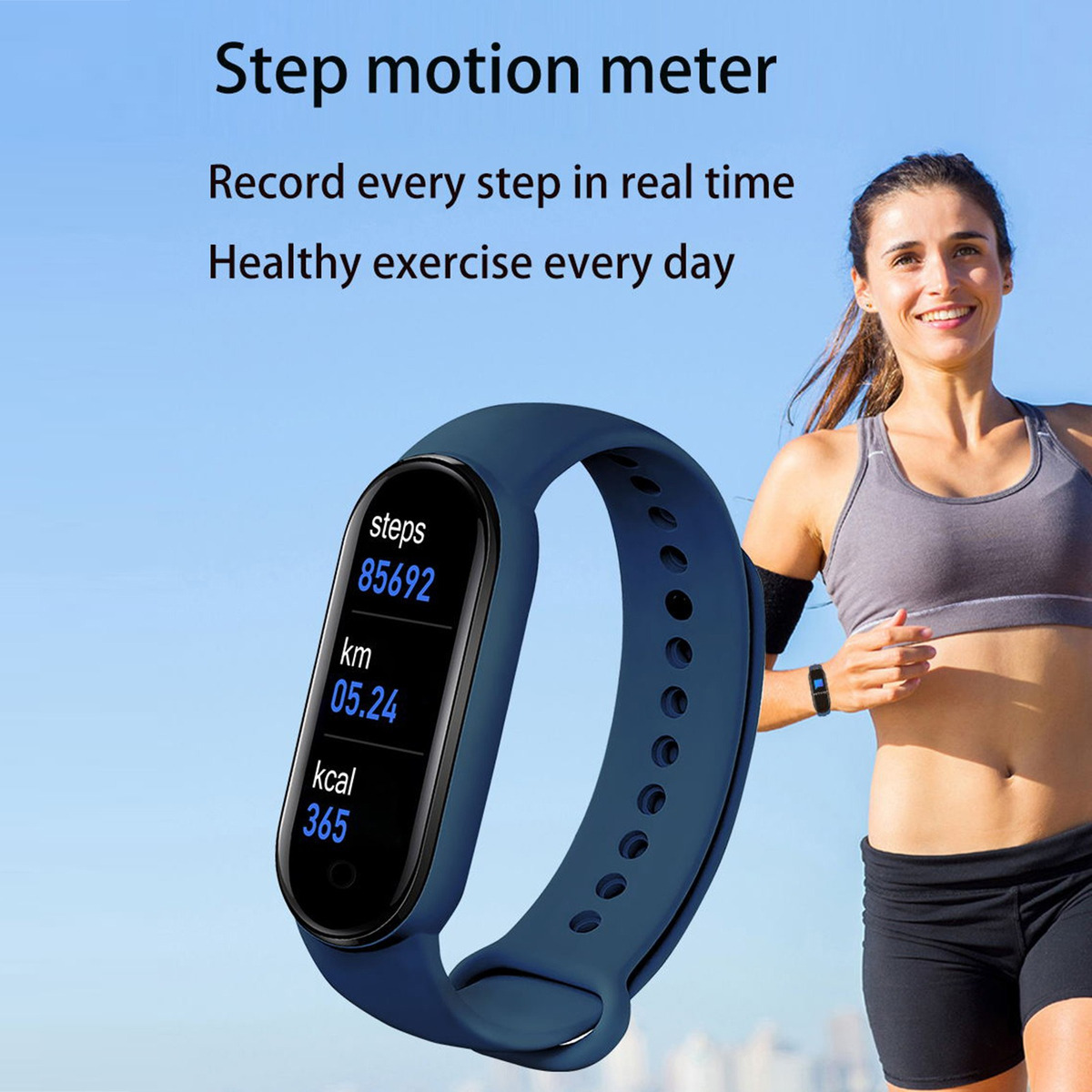Pulseira Inteligente Com Vários Android Bt4.0 - Imagem 3