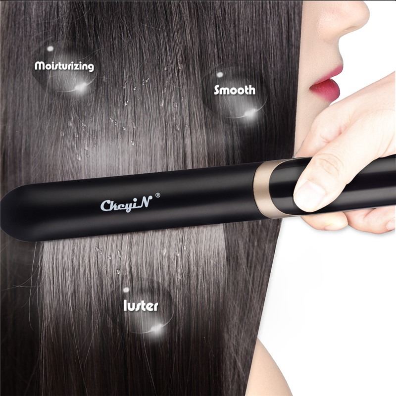 Prancha Cabelo Alisadora Infrared Cerâmica Anion Professi - Imagem 2