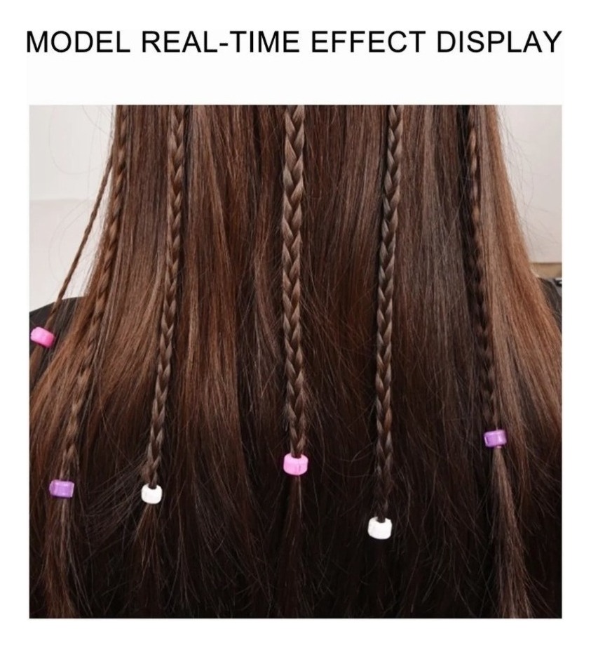 Cabelo Trançado Mágico Brinquedos Infantis Beleza Trança - Imagem 9