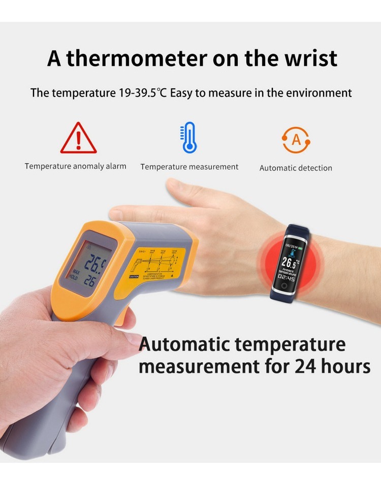 Pulseira Inteligente Smartwatch À Prova D'água - Imagem 4
