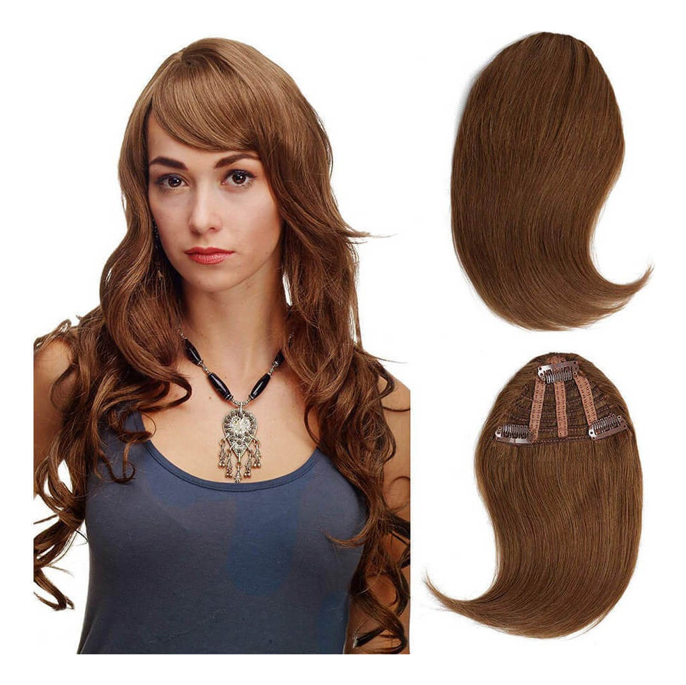 Peruca Cabelo Humano Virgem 20cm Franja