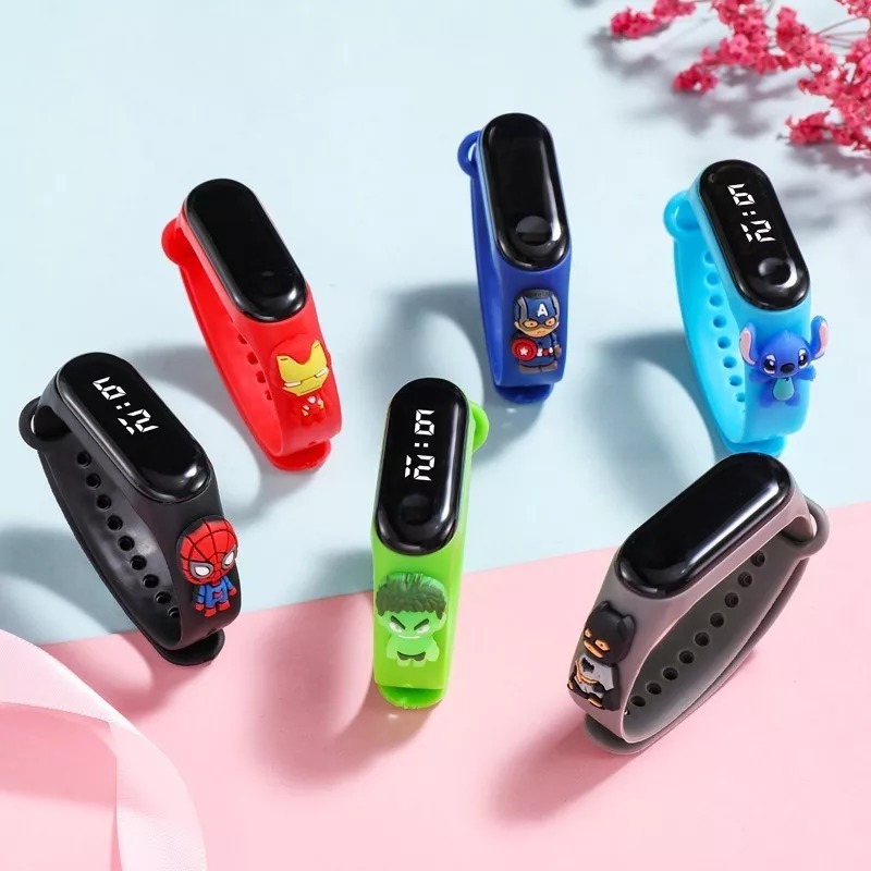 Pacote Com 30 Relógios Infantis, Pulseira Led, Presente De D - Imagem 3