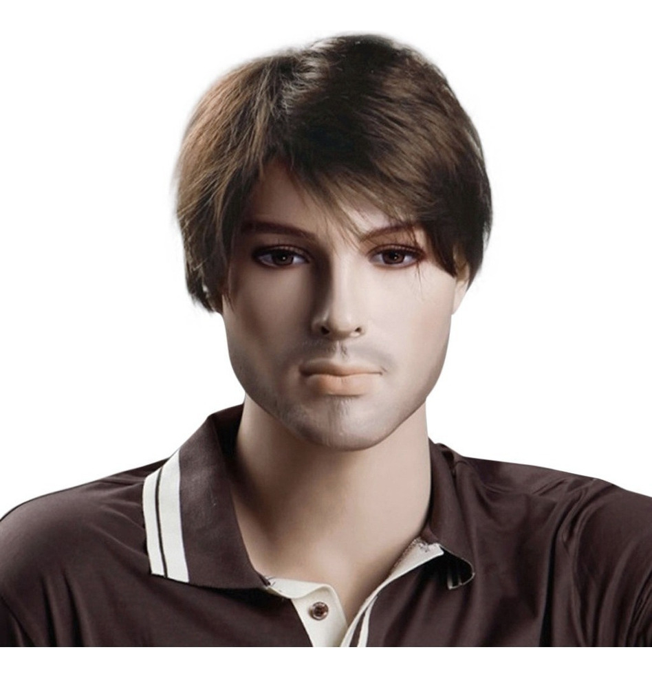 Peruca Masculina De Cabelo Curto Rock Fashion - Imagem 4